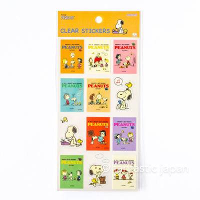 Peanuts Snoopy Book cover-style stickers -A-