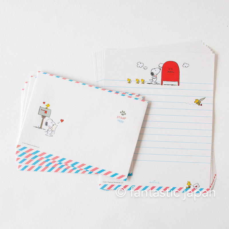 Peanuts Snoopy letter set -Letter-
