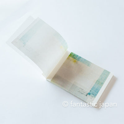 YOHAKU memo pad - style - / M-084