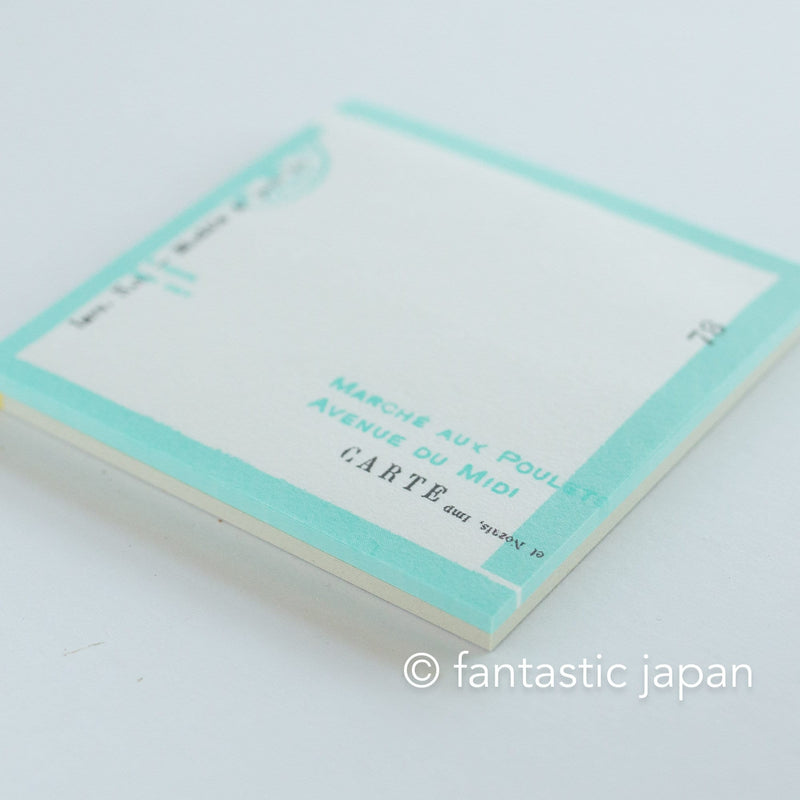 YOHAKU square memo pad - message - / M-113