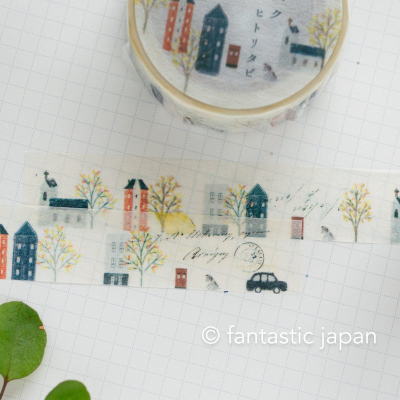 YOHAKU Japanese Washi Tape -Y-137 solo trip-