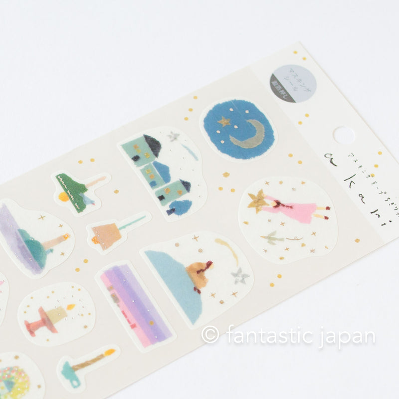 Washi sticker -Light- by  Miki Tamura