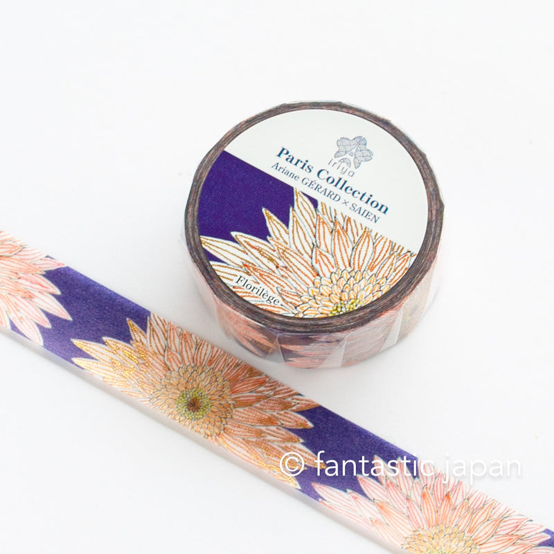 Gold Foil  Masking Tape / Ariane GERARD×SAIEN / Paris collection -Florilege- /