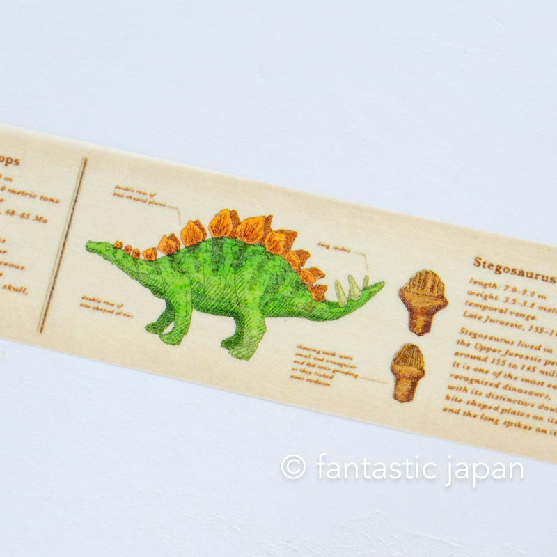 mt washi tape Ex / Encyclopedia of dinosaur / MTEX1P224