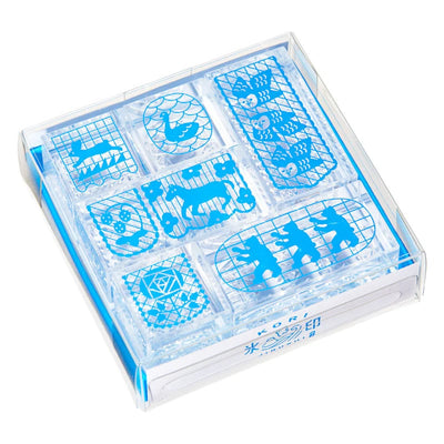 HITOTOKI / KORI Jirushi stamp set of 6 pieces - flag - / CLSS-001