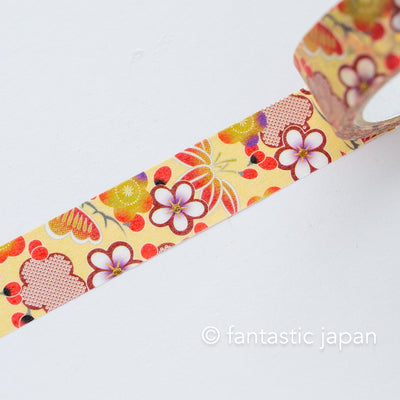 Gold Foil  Masking Tape -pine, bamboo and plum- /SAIEN