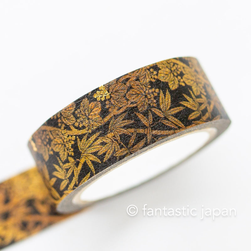 Gold Foil  Masking Tape -paulownia bamboo- /SAIEN