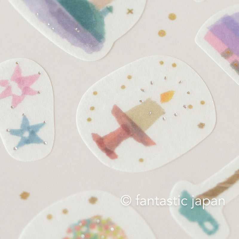 Washi sticker -Light- by  Miki Tamura