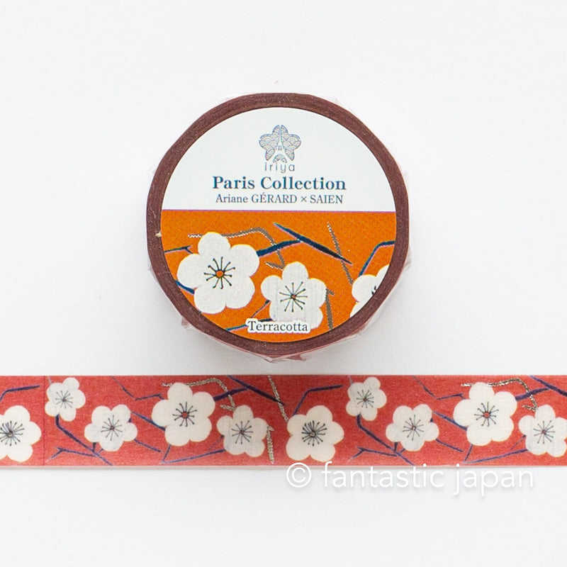 Gold Foil  Masking Tape / Ariane GERARD×SAIEN / Paris collection -Terracotta- /