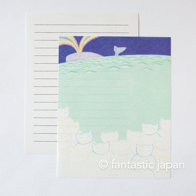 Japanese Letter Set -The sound of waves- by Hirose Beni / cozyca products