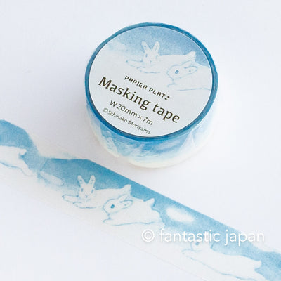 Masking Tape -rabbit cloud- by Schinako Moriyama