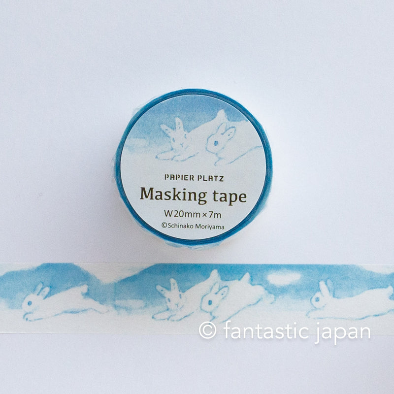 Masking Tape -rabbit cloud- by Schinako Moriyama