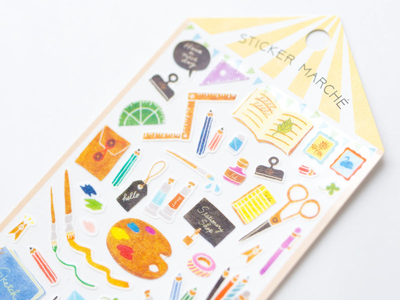 Sticker Marche -Stationery Goods-