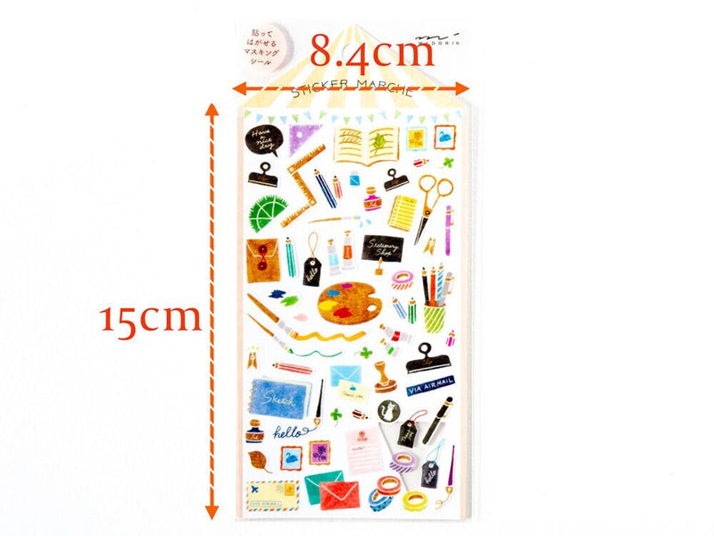 Sticker Marche -Stationery Goods-