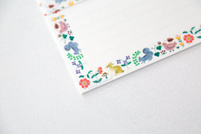 Japanese Writing Letter Set -KUSAMURA- by Aiko Fukawa/ Mino Washi / cozyca products/ Japanese washi paper letter set /made in Japan