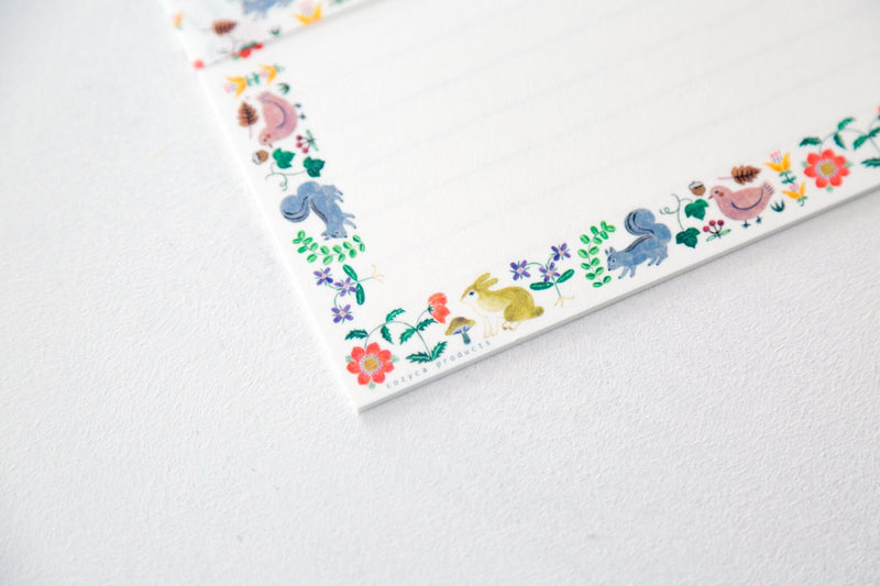 Japanese Writing Letter Set -KUSAMURA- by Aiko Fukawa/ Mino Washi / cozyca products/ Japanese washi paper letter set /made in Japan
