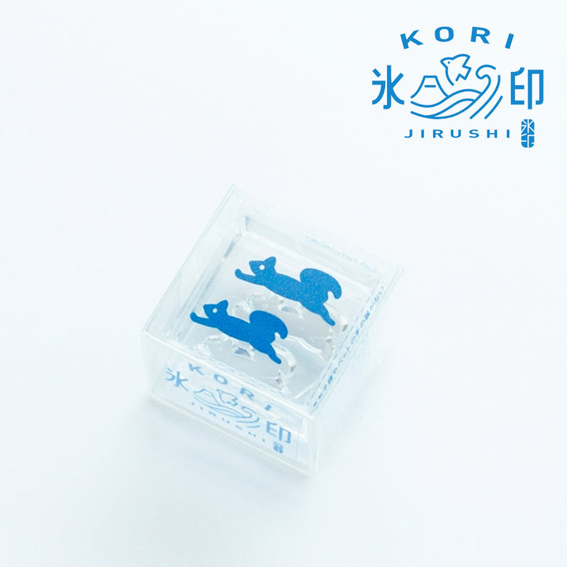 HITOTOKI / KORI JIRUSHI stamp small size -squirrel- / CLS22-005