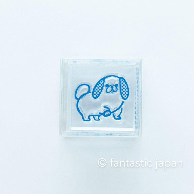 HITOTOKI / KORI JIRUSHI stamp small size - Pekingese - / CLS22-019