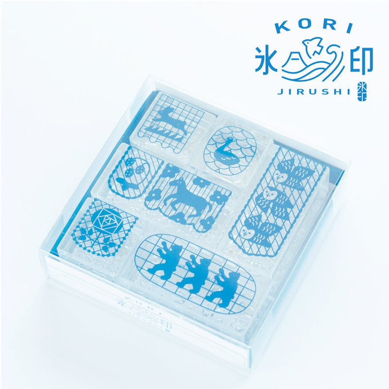 HITOTOKI / KORI Jirushi stamp set of 6 pieces - flag - / CLSS-001