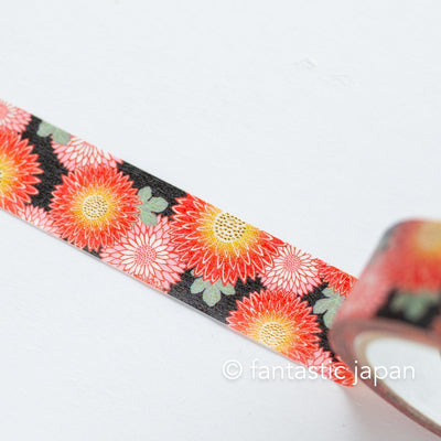 Gold Foil  Masking Tape -kotobuki chrysanthemum- /SAIEN