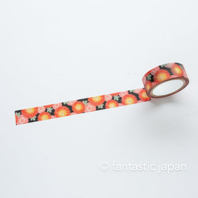 Gold Foil  Masking Tape -kotobuki chrysanthemum- /SAIEN