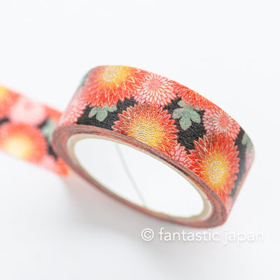 Gold Foil  Masking Tape -kotobuki chrysanthemum- /SAIEN