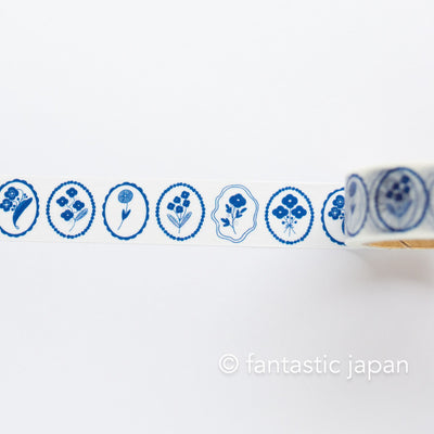 Masking Tape -Blue Bloom- by kurogoma