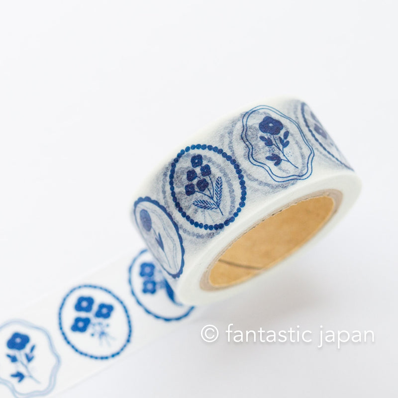 Masking Tape -Blue Bloom- by kurogoma