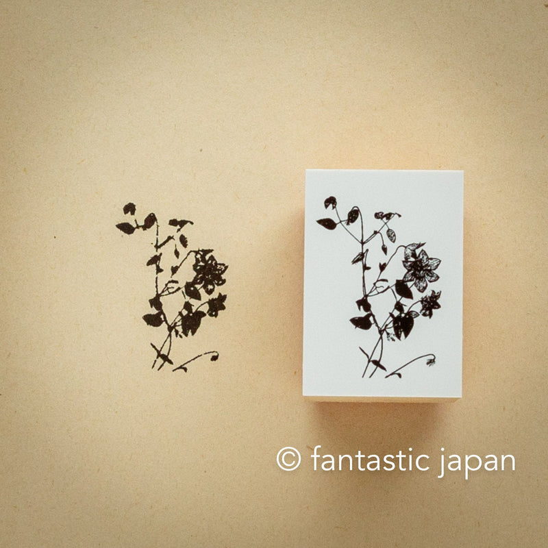 YOHAKU stamp - clematis - / S-078