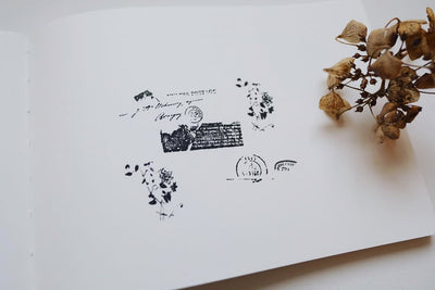 YOHAKU stamp - clematis - / S-078