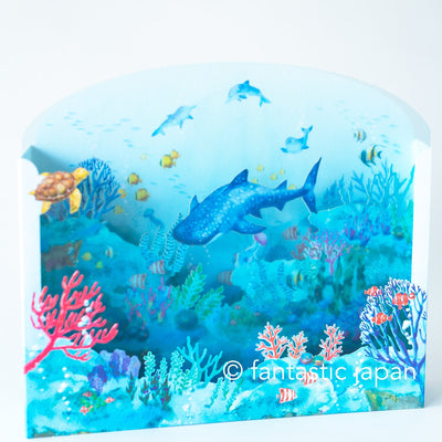 Summer 3D greeting card  -in the sea-