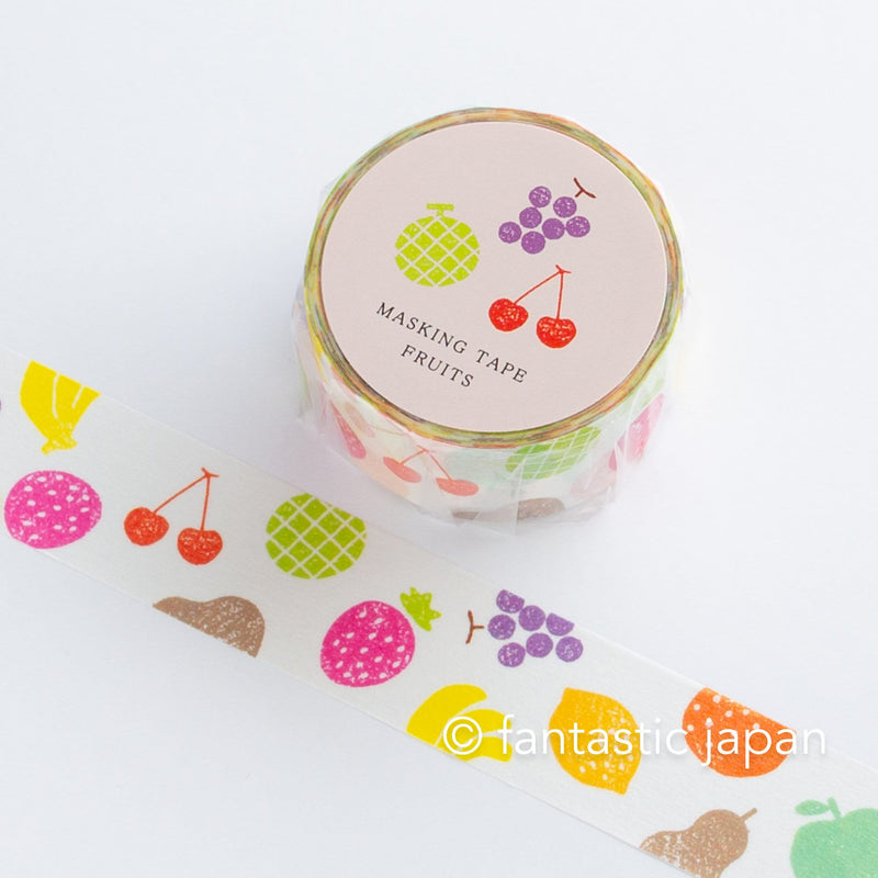 mizusima Masking Tape -fruits-