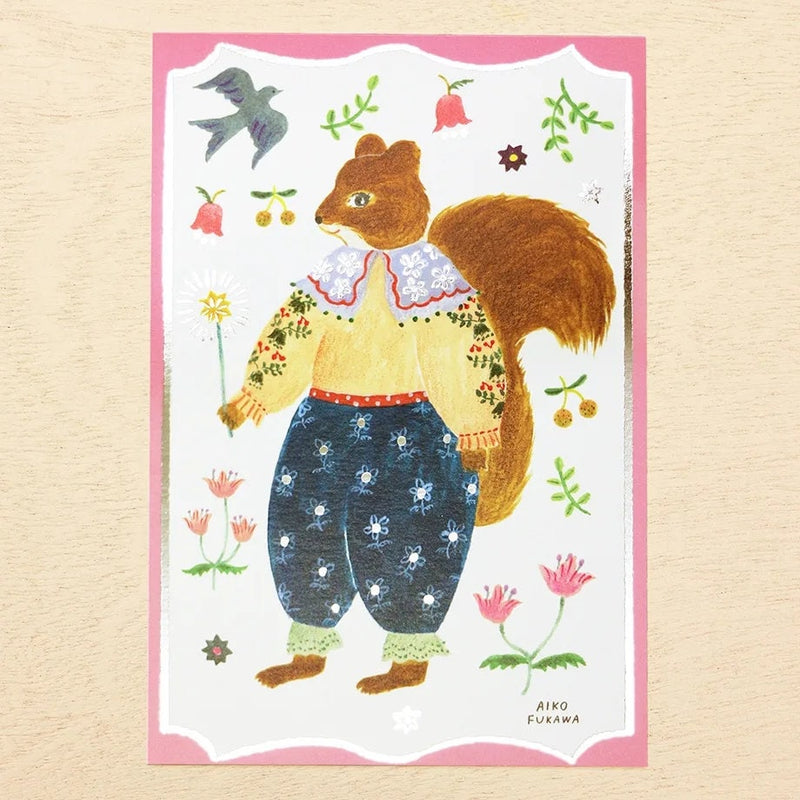 Cozyca post card / -charm- by Aiko Fukawa