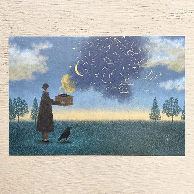 Cozyca post card / -nighttime radio- by Akira Kusaka