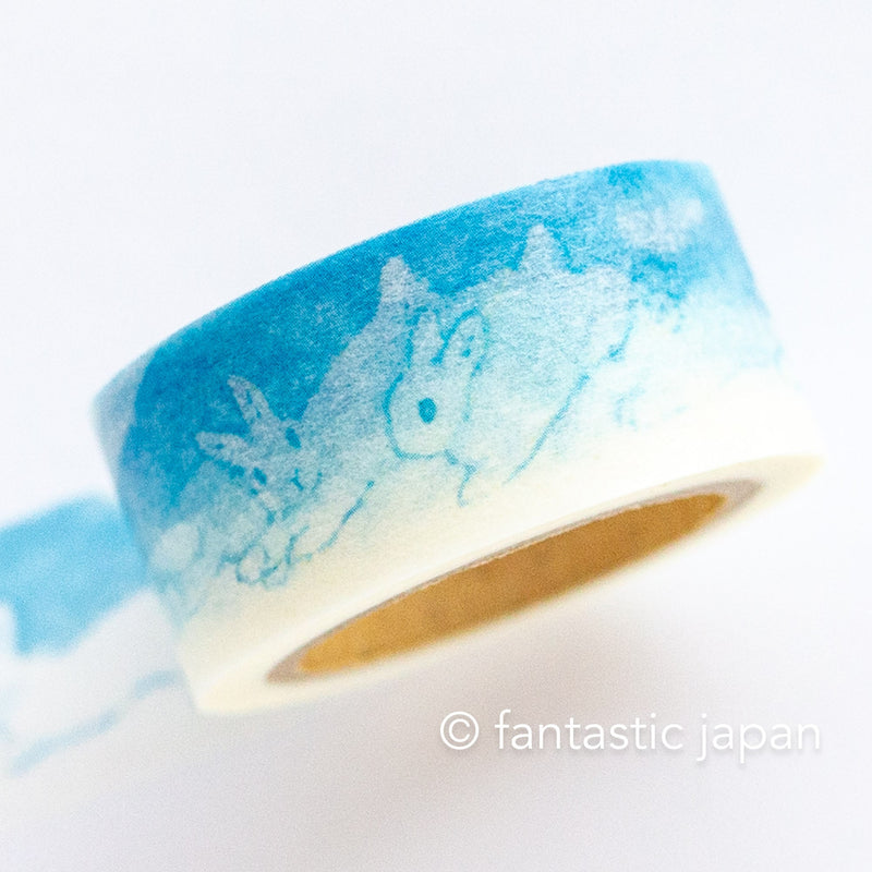 Masking Tape -rabbit cloud- by Schinako Moriyama