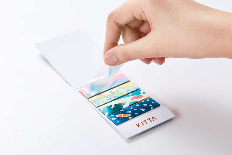 2022 new** KITTA Pre-Cut clear PET Tape- KITT010  "landscape" -