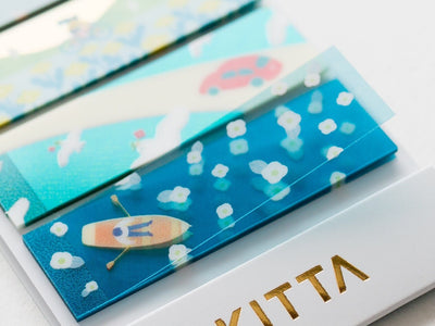 2022 new** KITTA Pre-Cut clear PET Tape- KITT010  "landscape" -