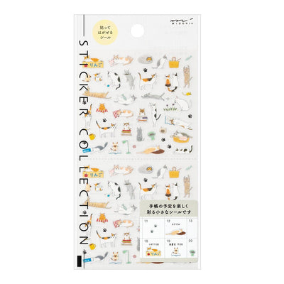 Schedule stickers -Cats S- / MIDORI