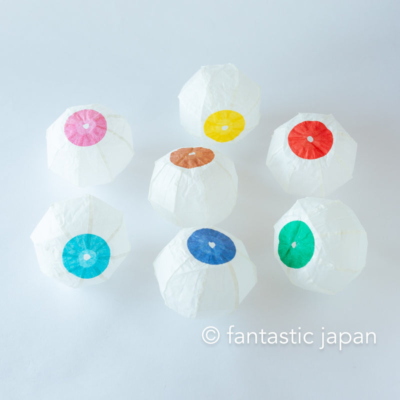 Japanese Paper Balloon -small white balloons-