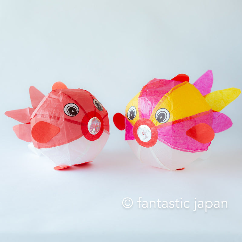 Japanese Paper Balloon -Goldfish parent and child-