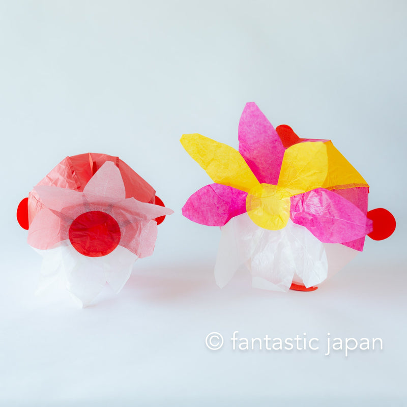 Japanese Paper Balloon -Goldfish parent and child-