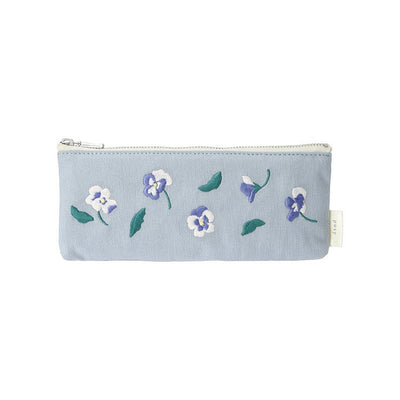 DELFONICS / posy pen pouch -pansy-