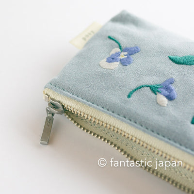 DELFONICS / posy pen pouch -pansy-