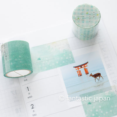 YOHAKU tracing roll sticky notes - diary - / R-001