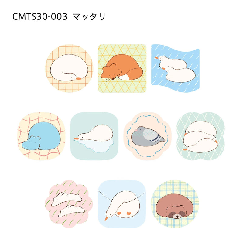 SODA / Clear PET roll sticker  -relax time-