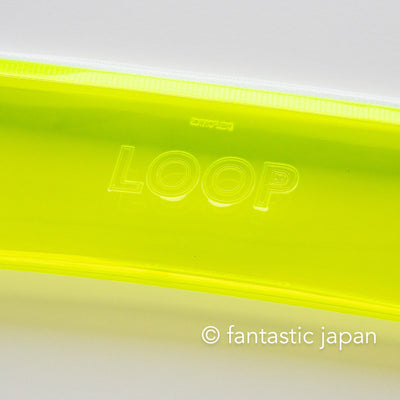 DELFONICS / clear pen case -neon-