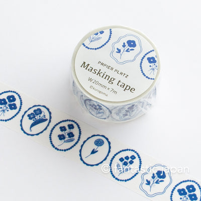 Masking Tape -Blue Bloom- by kurogoma