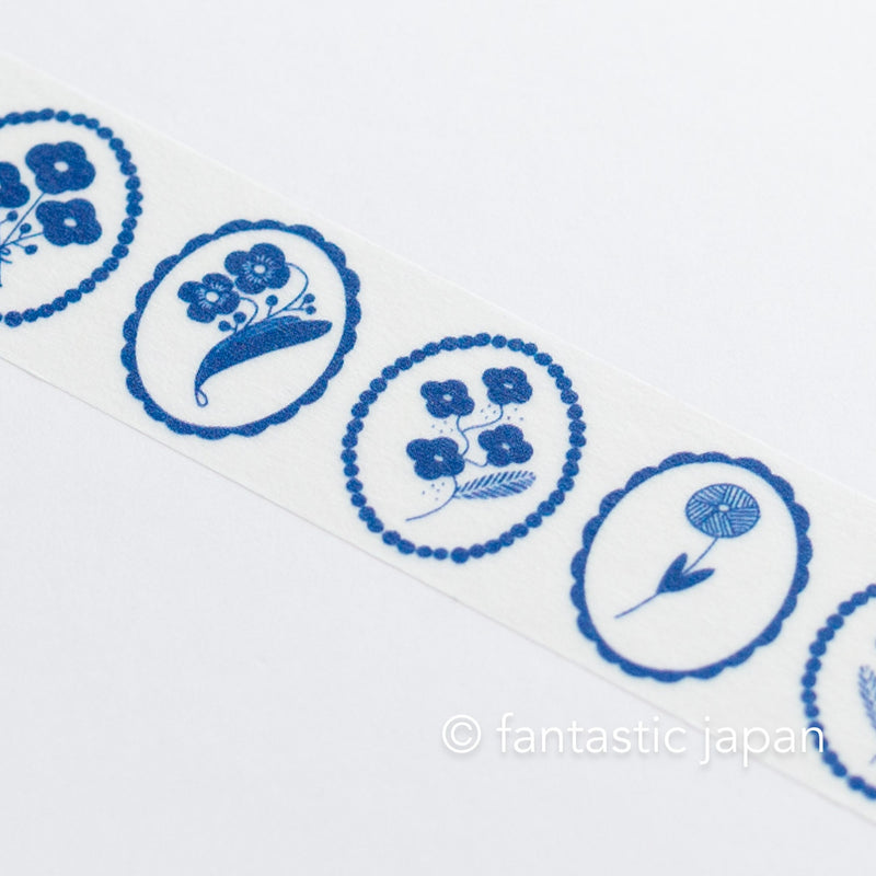 Masking Tape -Blue Bloom- by kurogoma