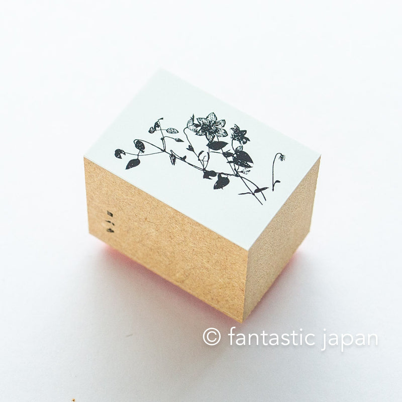 YOHAKU stamp - clematis - / S-078