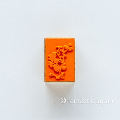 YOHAKU stamp - clematis - / S-078